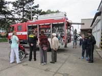 Návštěva hasičského záchranného sboru