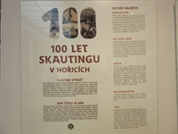 100 let skautingu v Hořicích